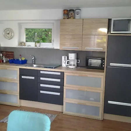 דירה Ferienwohnung Am Wald ארבאך